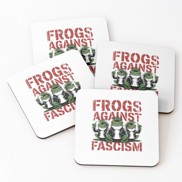 Item preview, Frogs against fascism designed and sold by Mateusz Majcherek.