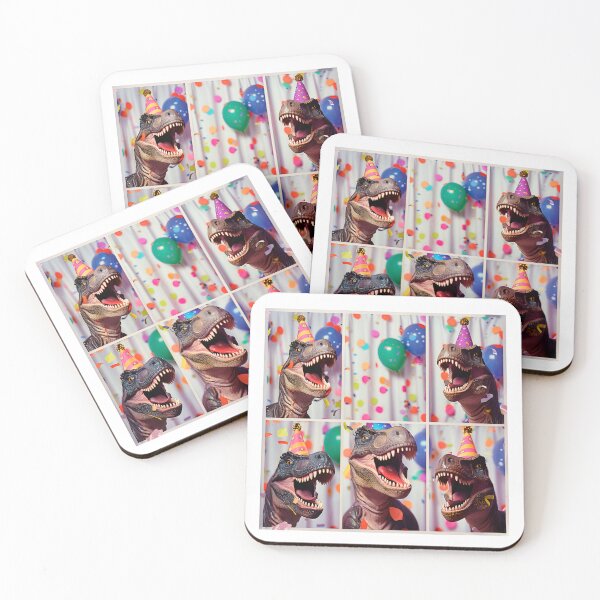 Item preview, Roaring into the Party – T-Rex Birthday Celebration designed and sold by RockFireMerch.