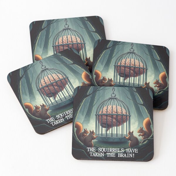 Item preview, The Squirrels Have Taken the Brain designed and sold by Riot3ss.