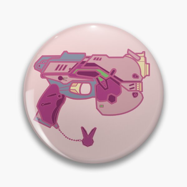 Item preview, Pastel Pink D.Va Blaster – Gaming Aesthetic designed and sold by violet-arts.