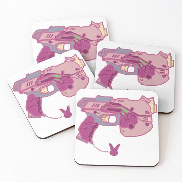 Item preview, Pastel Pink D.Va Blaster – Gaming Aesthetic designed and sold by violet-arts.