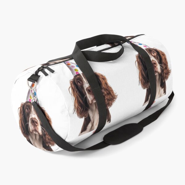 Item preview, Cute Welsh Springer Spaniel dog with Party Hat Birthday Celebration designed and sold by LazyOwlStore.