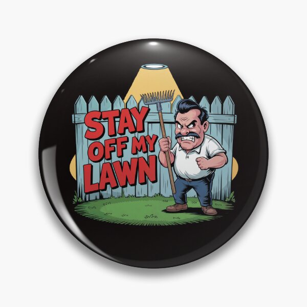 Item preview, Father Mows Best Gardener Dad Lawn Care – Stay Off My Lawn Shirt designed and sold by Slavicsoul.
