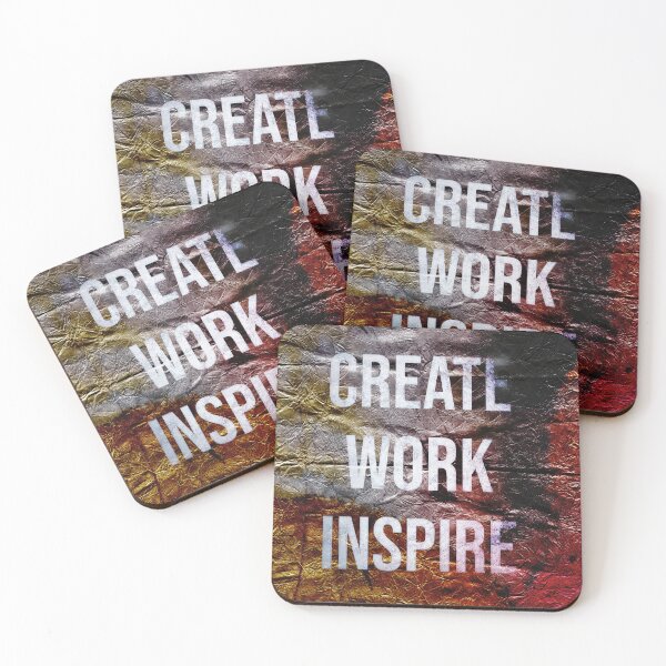 Item preview, Create Work Inspire designed and sold by NickDedidis.