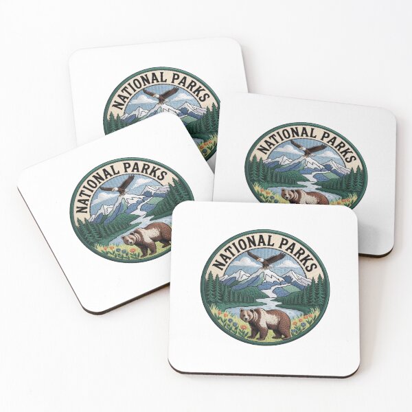 Item preview, National Parks Patch designed and sold by Mateusz Majcherek.