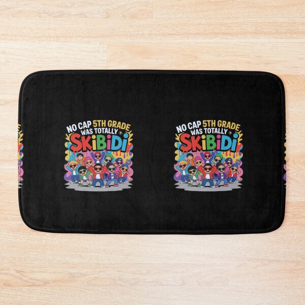 Item preview, No Cap 5th Grade Was Totally Skibidi designed and sold by TrendsLook.