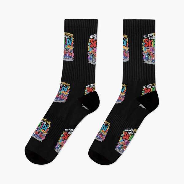 Item preview, No Cap 5th Grade Was Totally Skibidi designed and sold by TrendsLook.