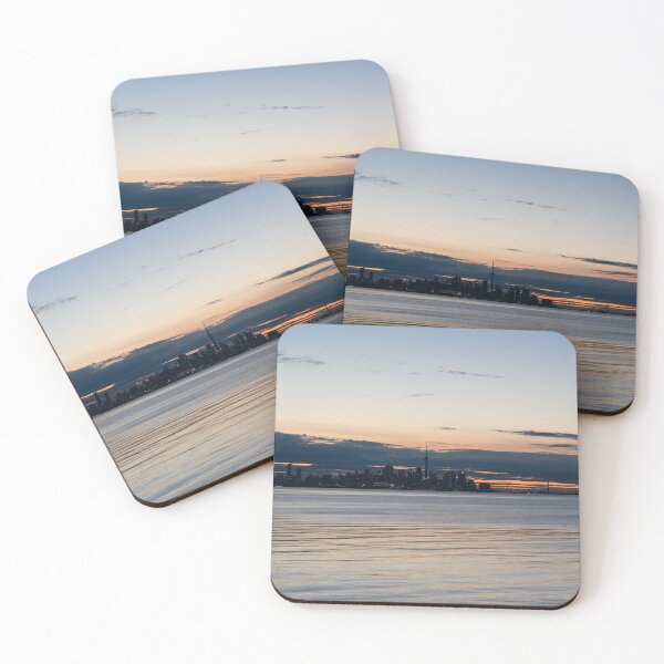 Item preview, Moon Dawn over Toronto Skyline designed and sold by Georgia Mizuleva.