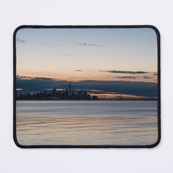 Item preview, Moon Dawn over Toronto Skyline designed and sold by Georgia Mizuleva.