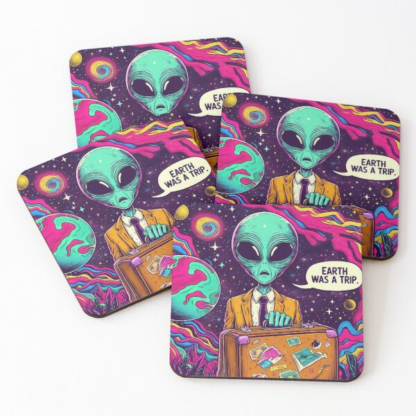 Item preview,  Alien Farewell: Earth Was a Trip designed and sold by Imaginatus.