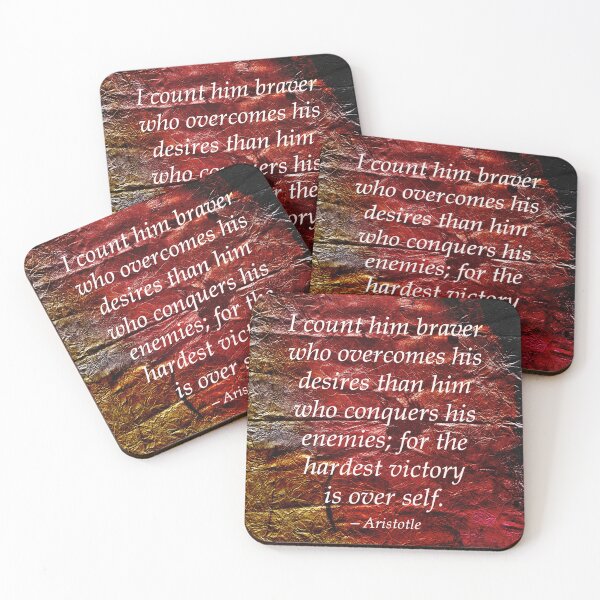Item preview, Victory Over Self , Aristotle designed and sold by NickDedidis.