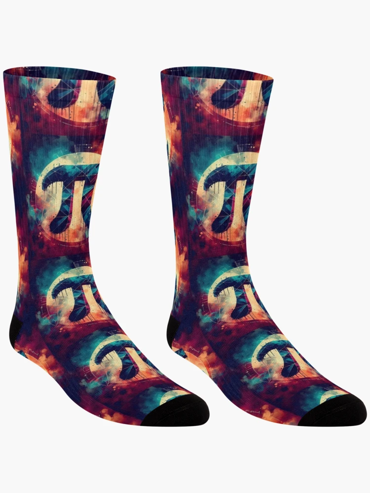 Thumbnail 3 of 5, Socks, Pi designed and sold by GraphicsClub.