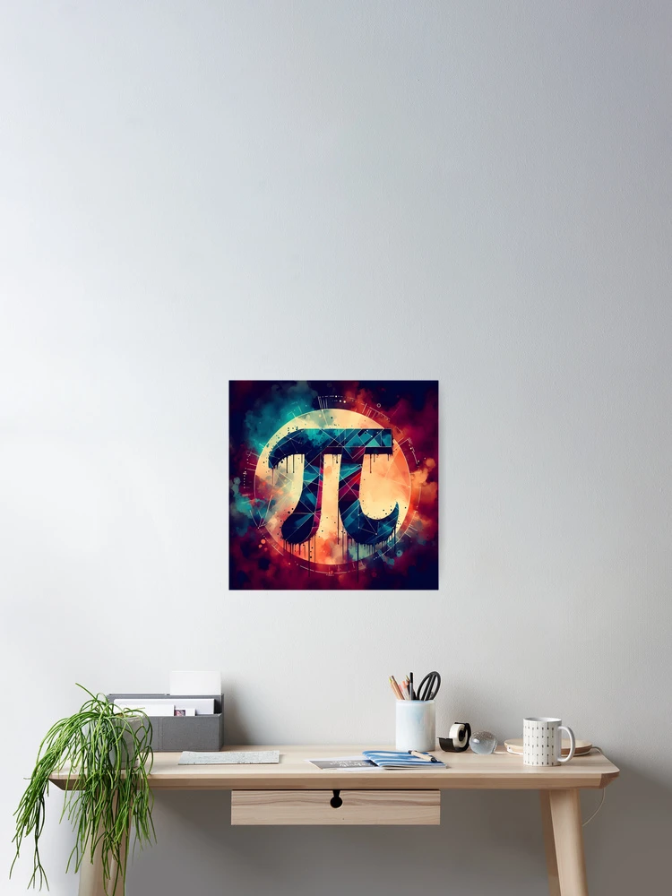 Thumbnail 2 of 3, Poster, Pi designed and sold by GraphicsClub.