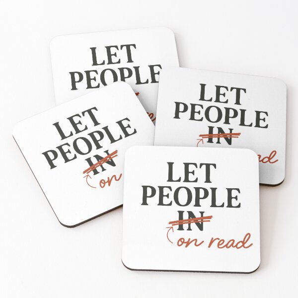 Item preview, Let People In? No. On read? yes designed and sold by BarelyDesigned.