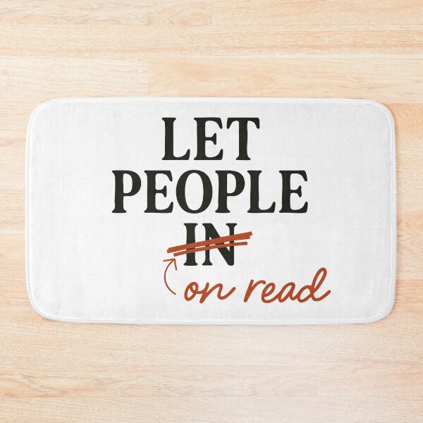 Item preview, Let People In? No. On read? yes designed and sold by BarelyDesigned.