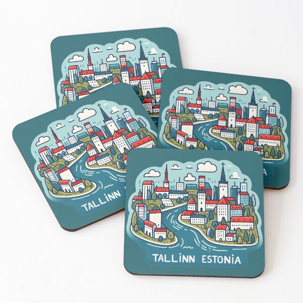Item preview, Tallinn Estonia  designed and sold by WanderlustCoCo.