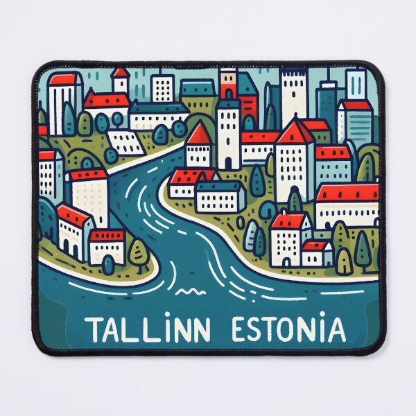 Item preview, Tallinn Estonia designed and sold by WanderlustCoCo.