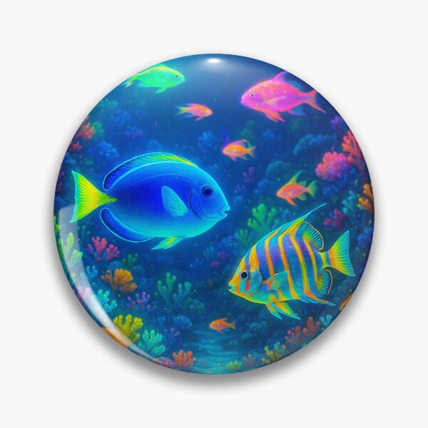 Item preview, Chromatic Sea Realm - Luminous Realms Series (2/20) designed and sold by RinWinArts.