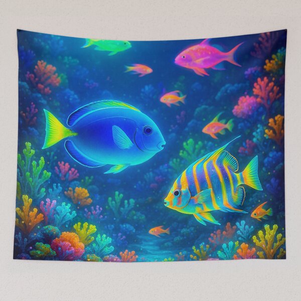 Item preview, Chromatic Sea Realm - Luminous Realms Series (2/20) designed and sold by RinWinArts.