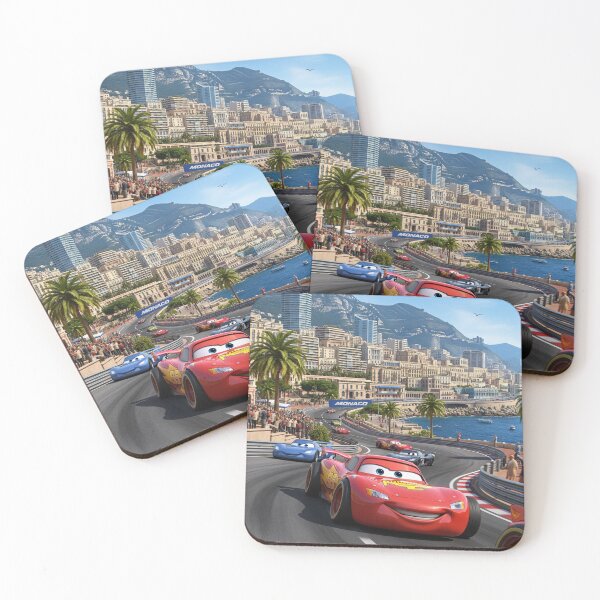 Item preview, McQueen poster Monaco designed and sold by PYXOO.