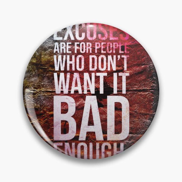 Item preview, Stop Making Excuses designed and sold by NickDedidis.