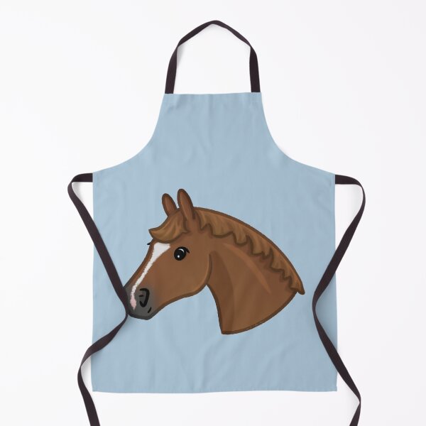 Item preview, Cartoon Chestnut Pony - Horse Portrait Illustration designed and sold by Art By Drina.