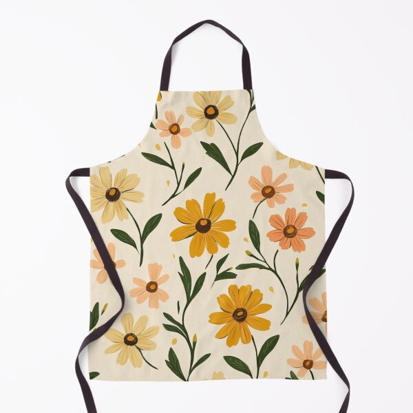 Item preview, Colorful seamless floral pattern - whimsigoth cottagecore orange blue yellow  designed and sold by cocomelon168.