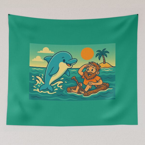 Item preview, Dolphin guiding designed and sold by FestusArt.