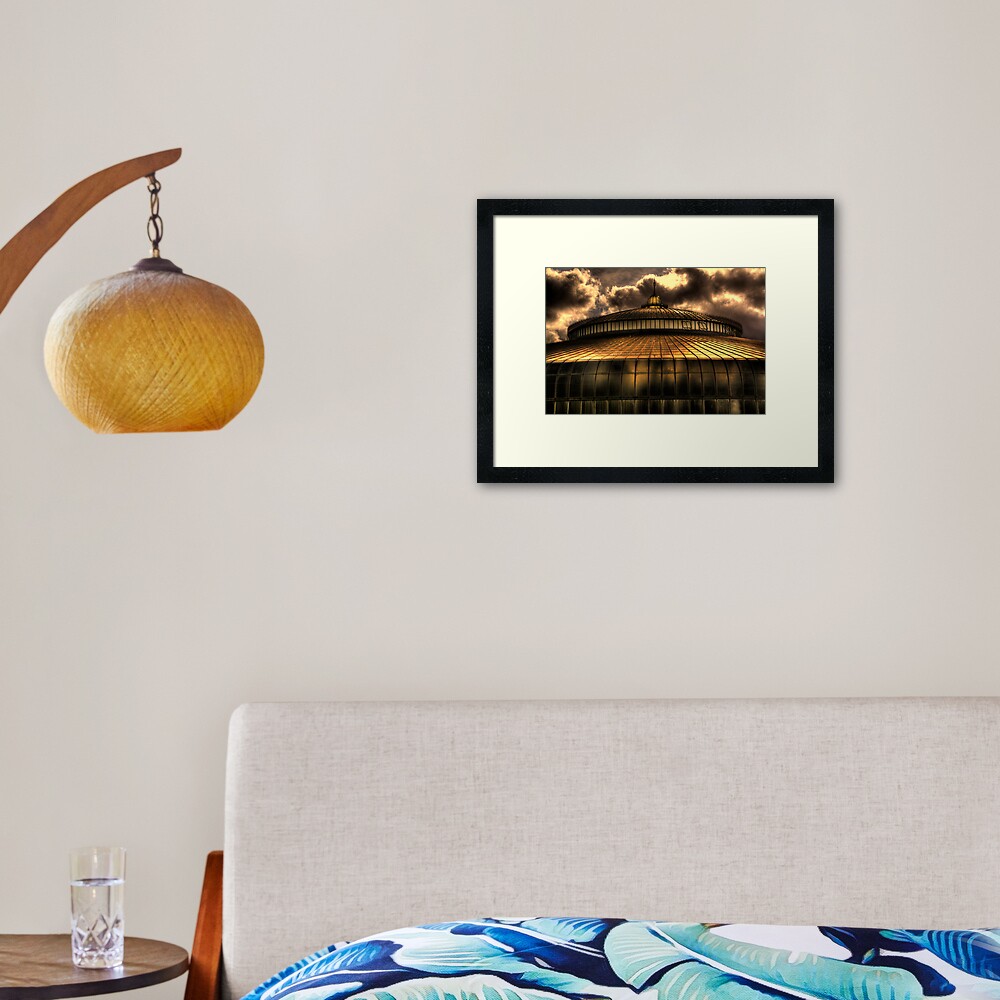 Molten Glass Framed Art Print