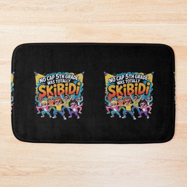 Item preview, No Cap 5th Grade Was Totally Skibidi designed and sold by TrendsLook.