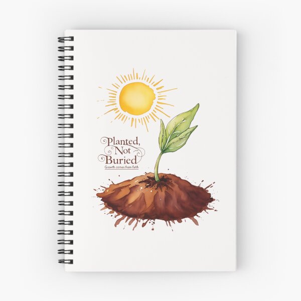 Item preview, Planted not buried Growth comes from faith, christian themed designed and sold by Inayvision.