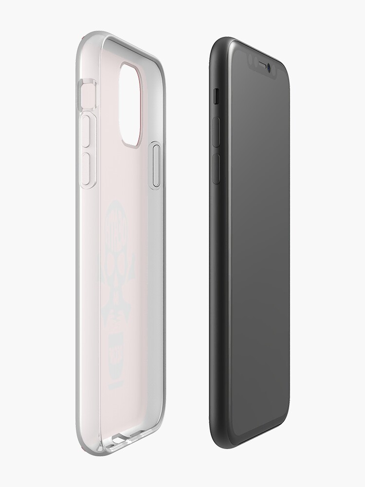Coque iPhone « MORT B4 DECAF », par RandomRabbit