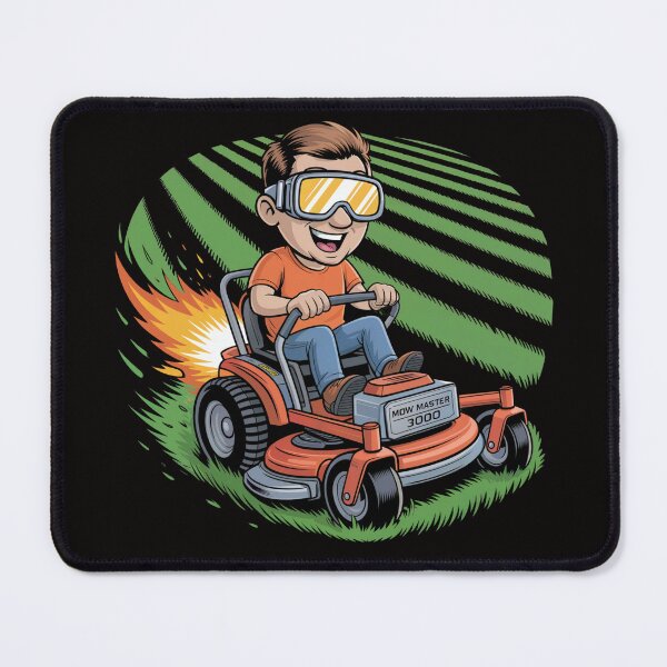 Item preview, Father Mows Best Gardener Dad Lawn Care – Mow Master 3000 Shirt designed and sold by Slavicsoul.