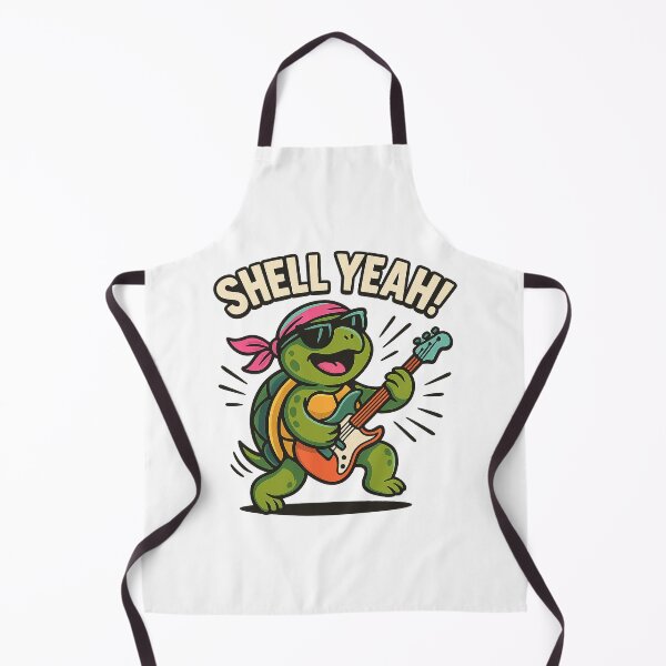 Item preview, Shell Yeah! – Rockin’ Turtle with Guitar designed and sold by SpectrumCreations.