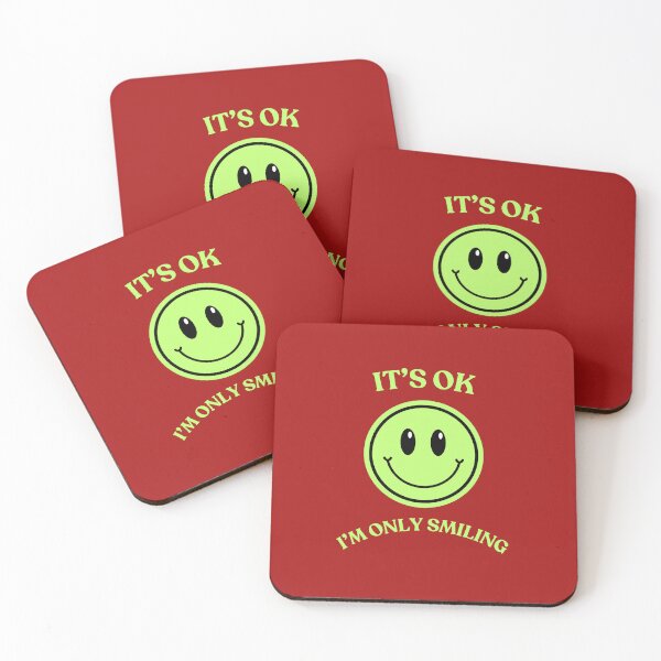 Item preview, It's OK, I'm only smiling designed and sold by Andykinoz.