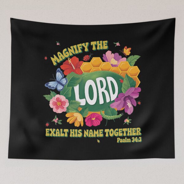 Item preview, Summer Camp Magnify The Lord Christian VBS 2025 Retro designed and sold by Filek-mable.