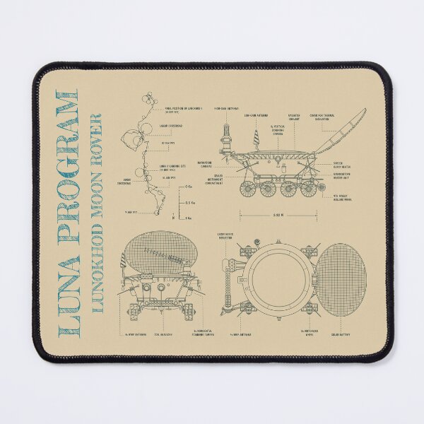 Item preview, Lunokhod Moon Rover - Soviet Luna Program (Parchment) designed and sold by BGALAXY.