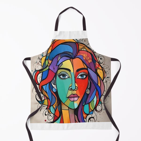 Item preview, Colorful Abstract Woman Portrait designed and sold by sifo2024.