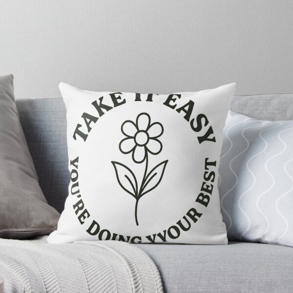 Item preview, Take It Easy – You’re Doing Your Best | Positive Retro Quote Shirt designed and sold by luisulan.