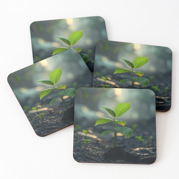 Item preview, New Beginnings: Glowing Sapling of Life designed and sold by ShadowAndSlate.