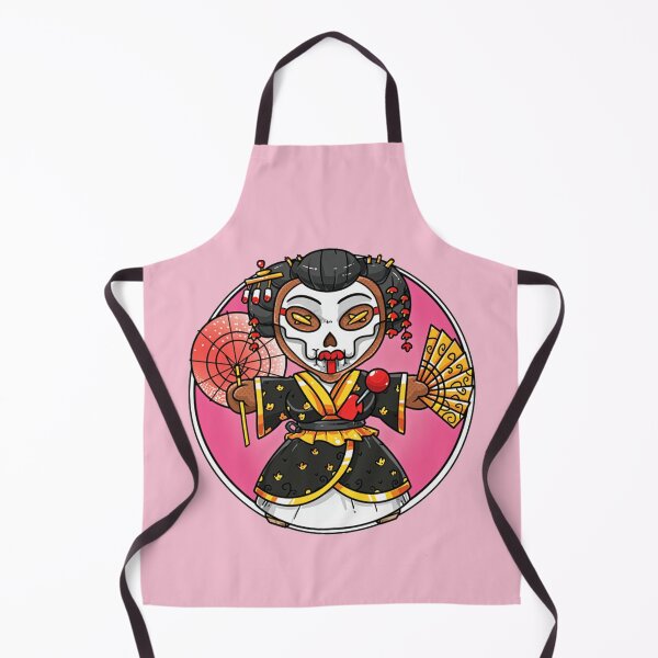 Item preview, Mystic Geisha Skull Character designed and sold by Voodoo Store Paranormal Collections.