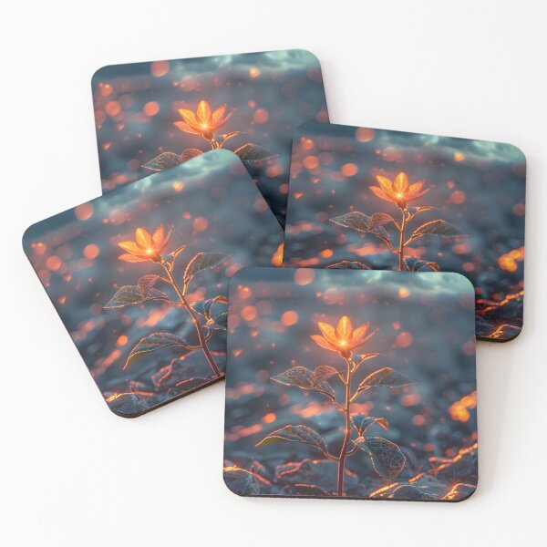 Item preview, Luminous Bloom: Ethereal Flower of Hope designed and sold by ShadowAndSlate.