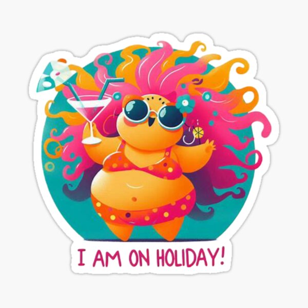 Item preview, I am on HOLIDAY!! designed and sold by Shs-Kenya.