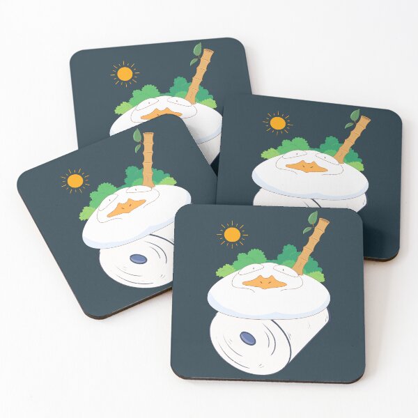 Item preview, Call Duck with Toilet Paper designed and sold by Mobile's Blue Sky.