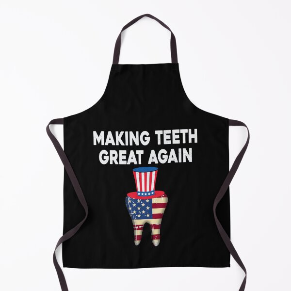 Item preview, Making Teeth Great Again 4th Of July American Flag Dentist designed and sold by ZANNIX.