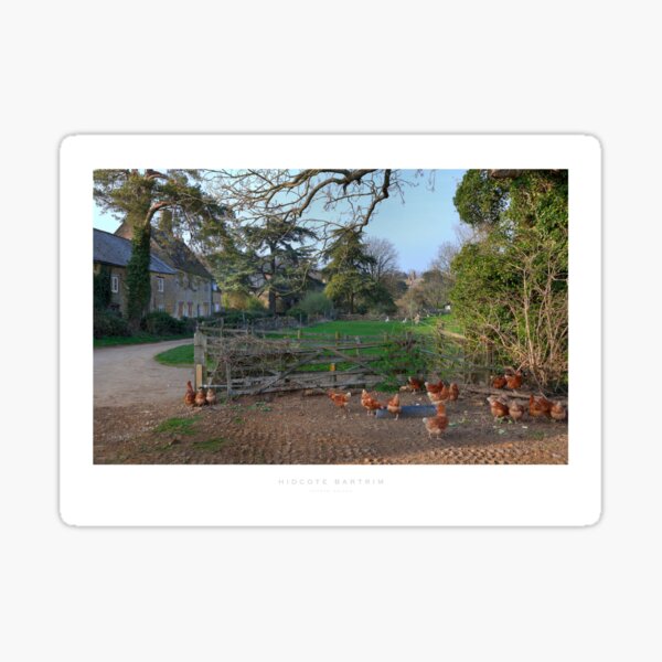 Hidcote Bartrim Sticker