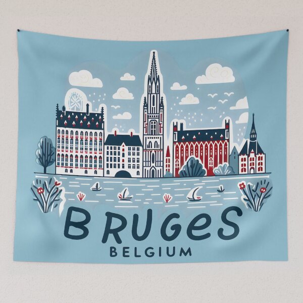 Item preview,  Bruges Belgium designed and sold by WanderlustCoCo.