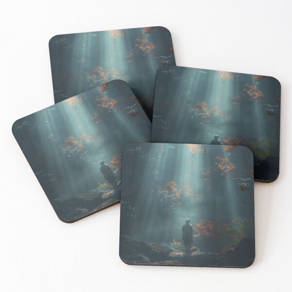 Item preview, Forest Serenity: Light Through the Trees designed and sold by ShadowAndSlate.