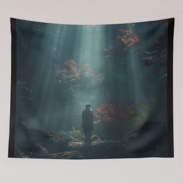 Item preview, Forest Serenity: Light Through the Trees designed and sold by ShadowAndSlate.