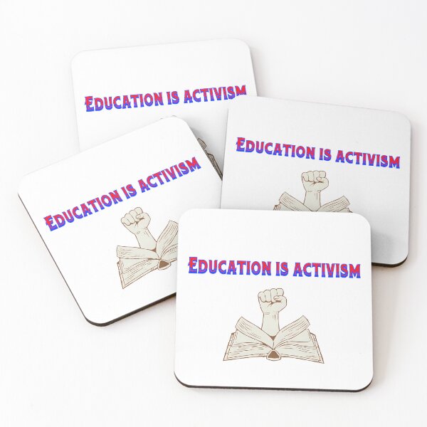 Item preview, Education is Activism designed and sold by Artis-t-fun.